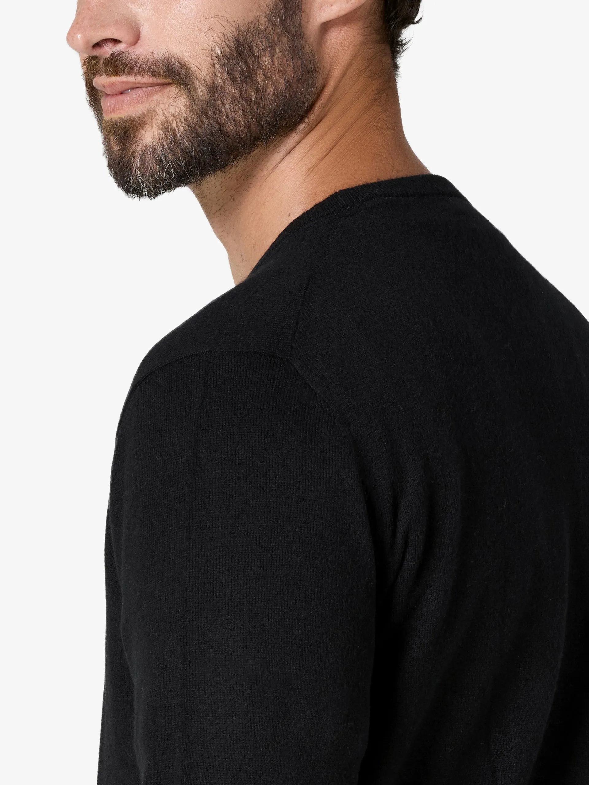 xSweater Cashmere Crewneck - Black sold by xSuit product image thumbnail 4