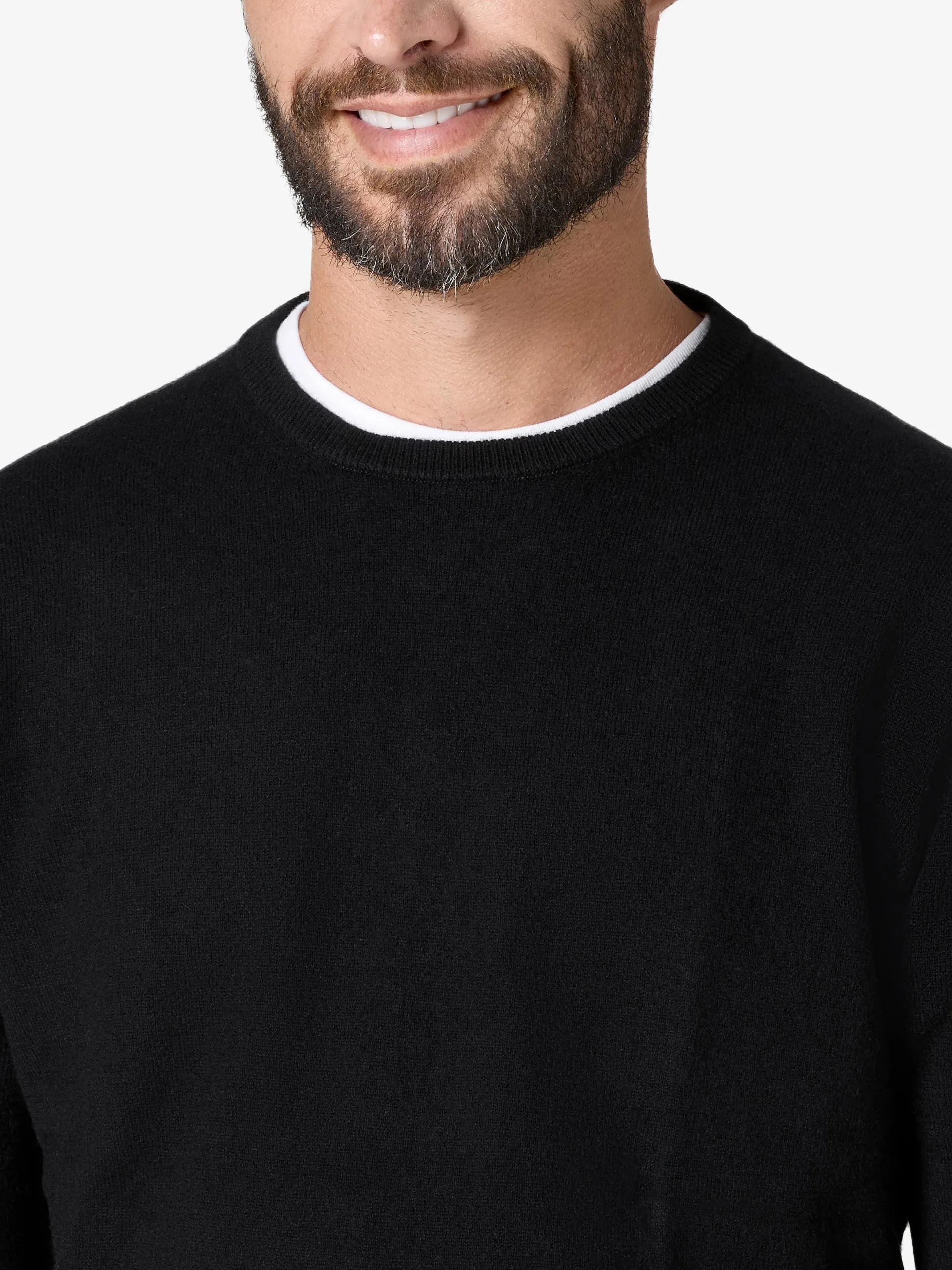 xSweater Cashmere Crewneck - Black sold by xSuit product image thumbnail 2