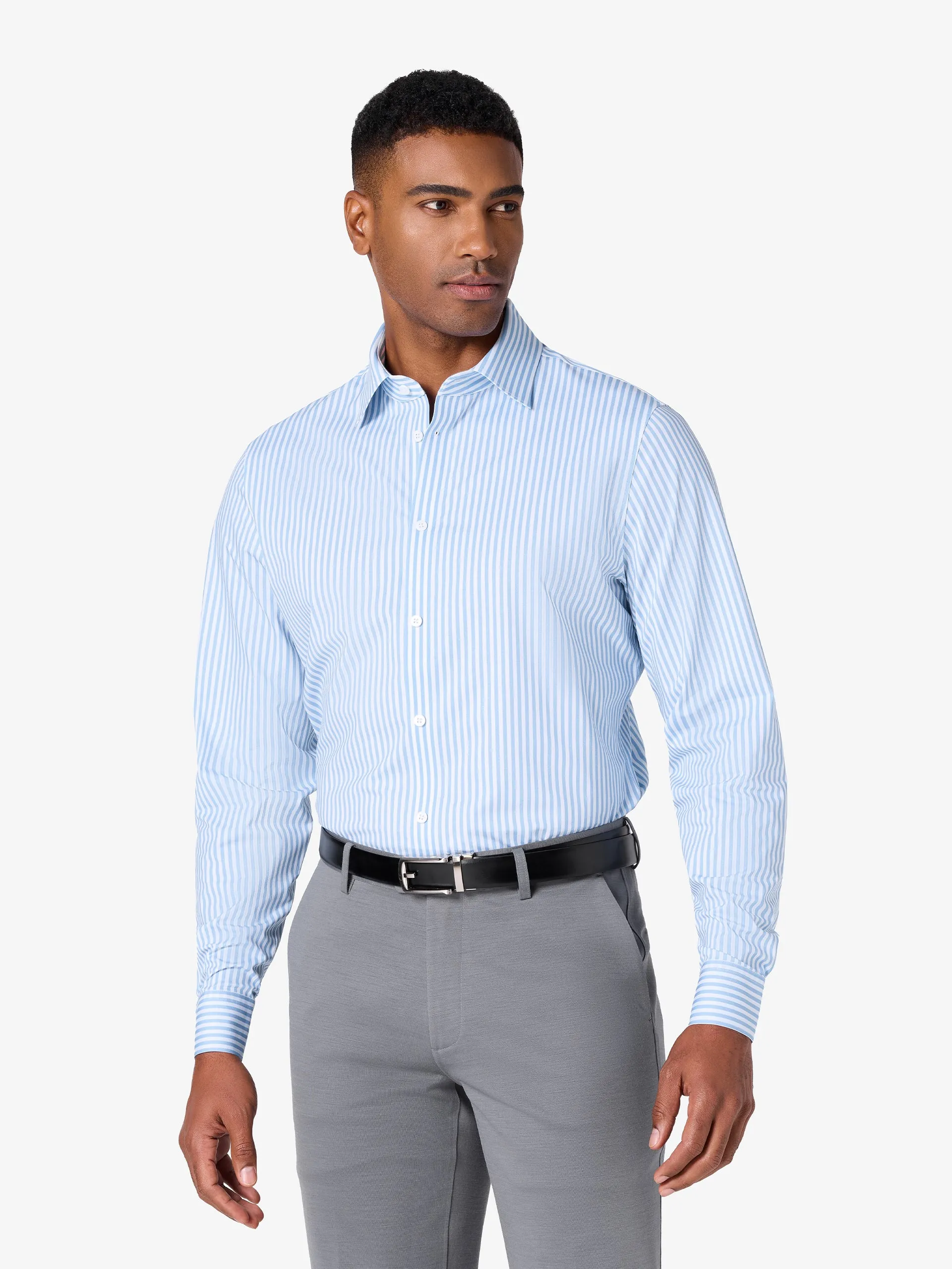xShirt 5.0 - Light Blue Stripe sold by xSuit
