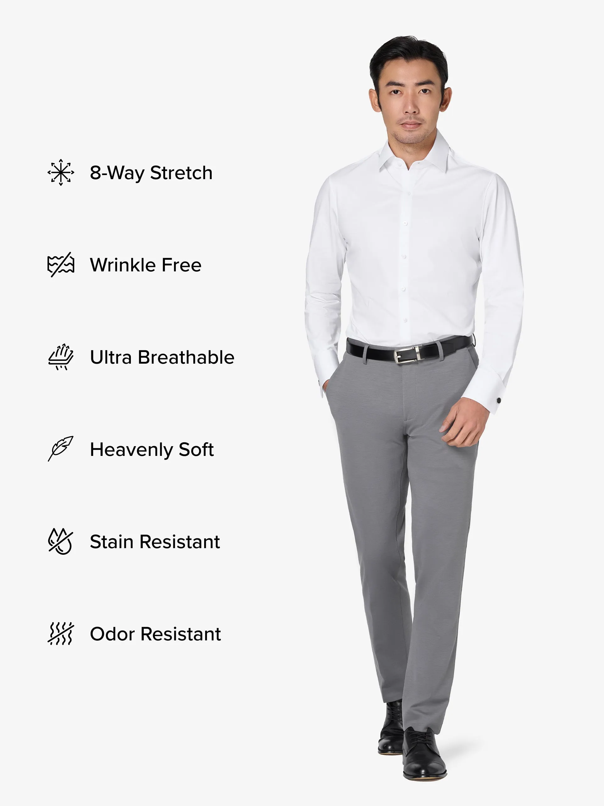 xShirt 5.0 French Cuff - White sold by xSuit product image thumbnail 2