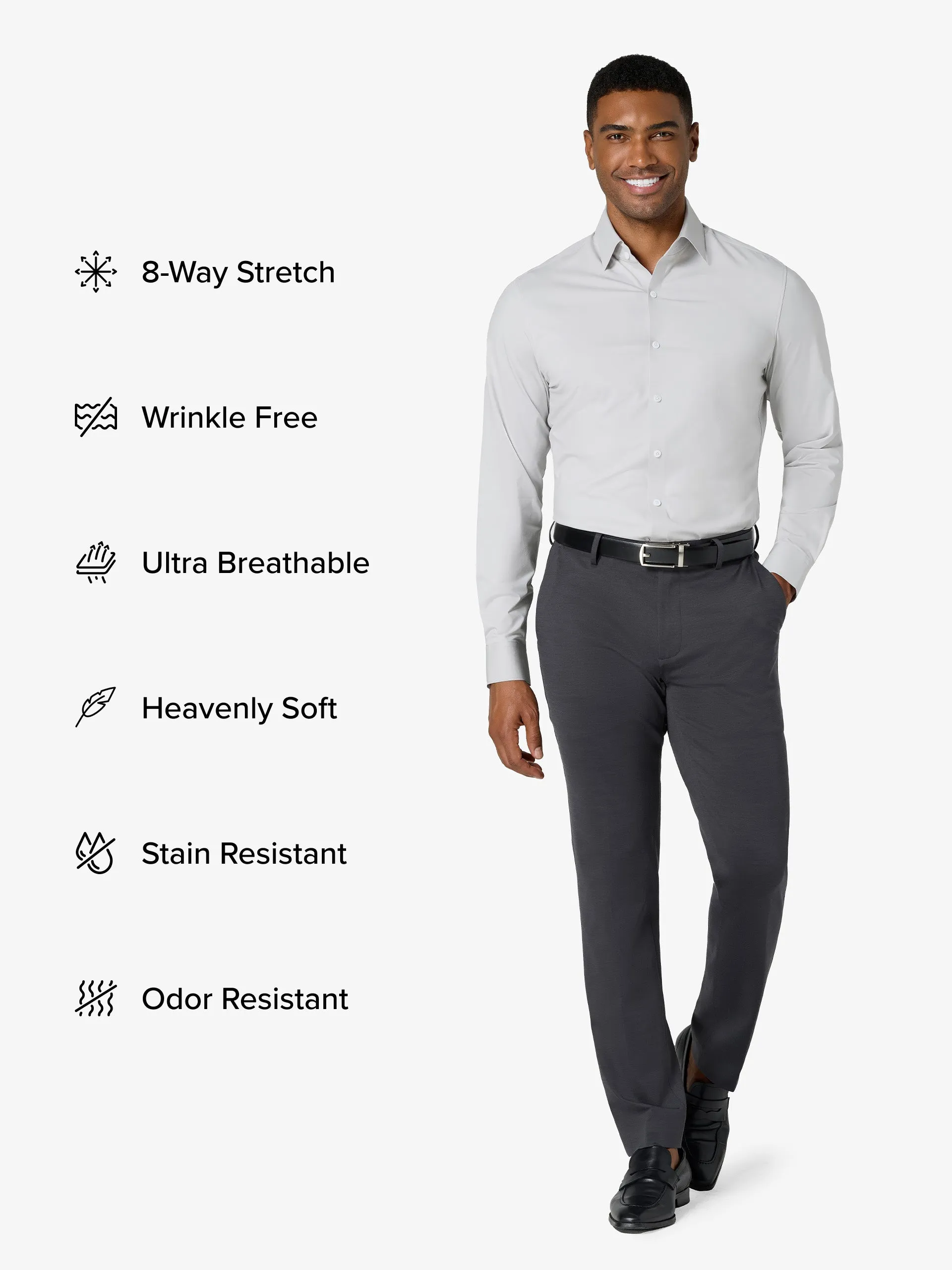 xShirt 5.0 - Light Grey sold by xSuit product image thumbnail 2