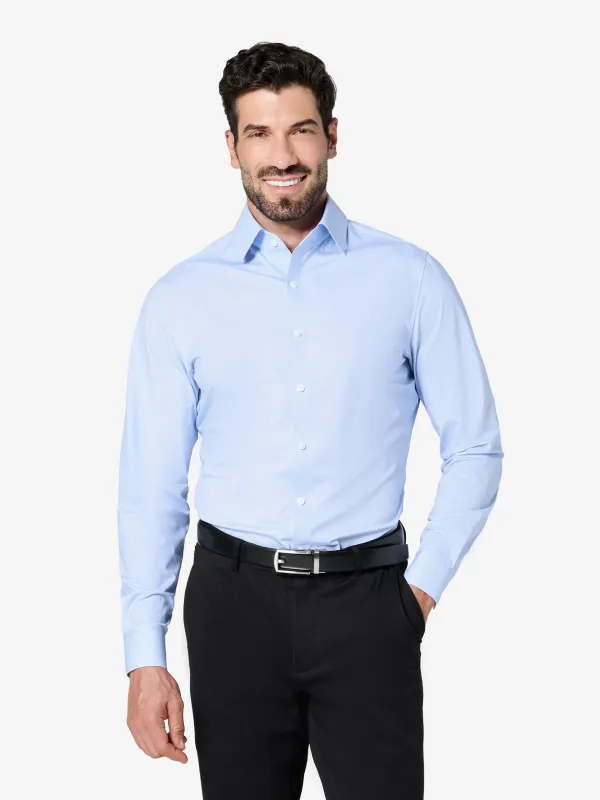 xShirt 5.0 - Light Blue Mini Check sold by xSuit