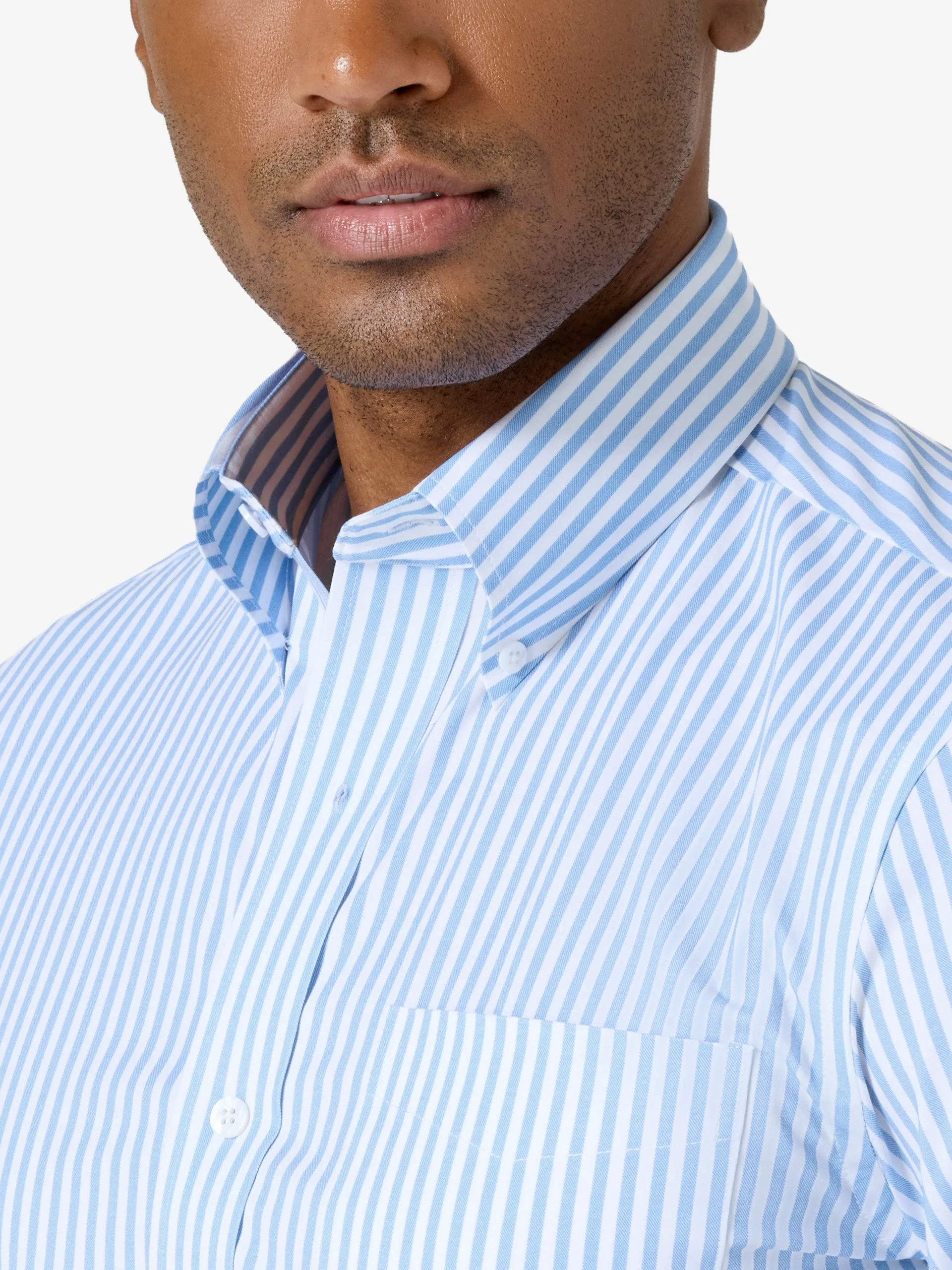 xShirt 5.0 Oxford - Light Blue Stripe sold by xSuit product image thumbnail 3