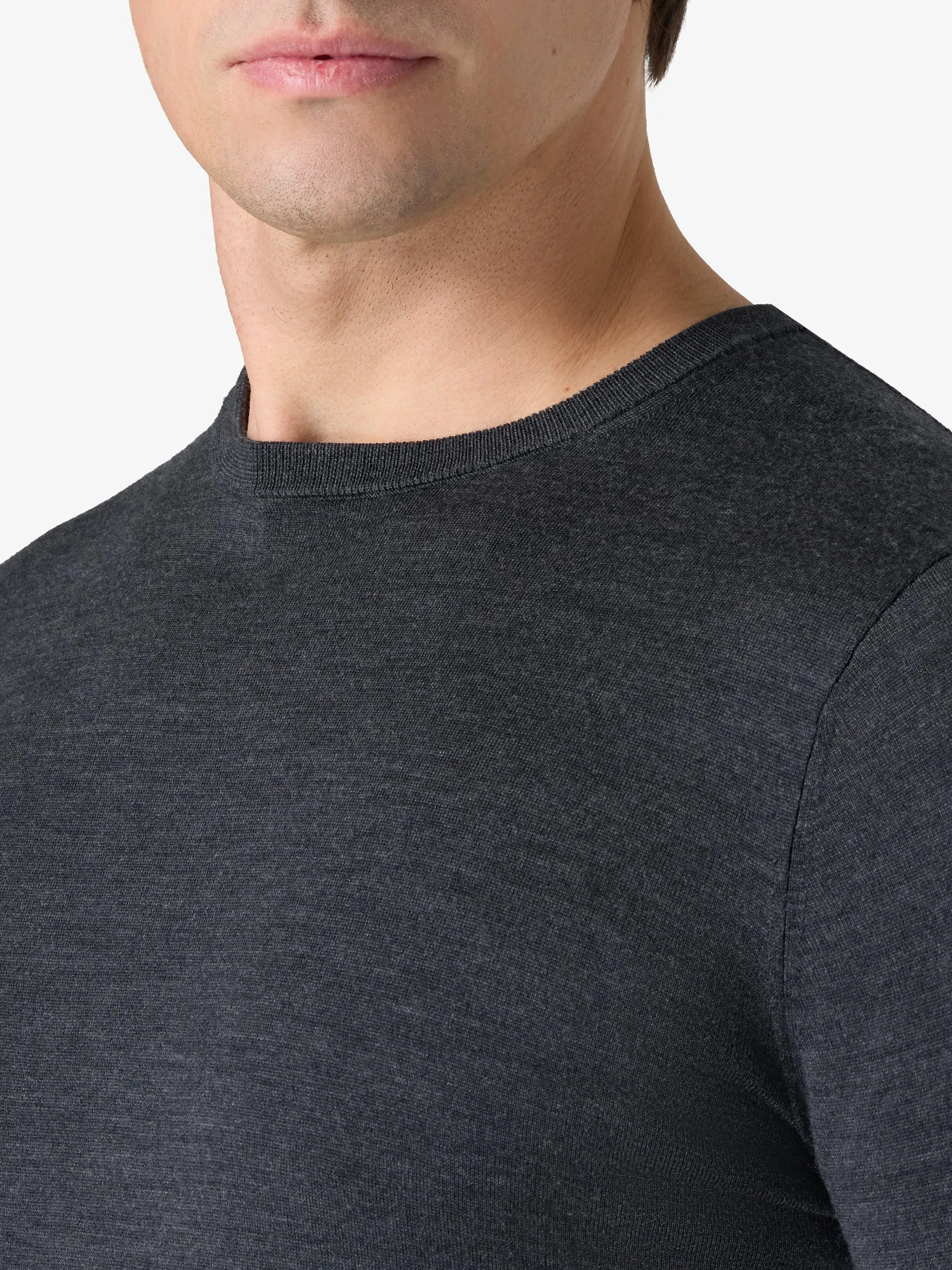 xSweater Crewneck Light-weight - Mid-Grey sold by xSuit product image thumbnail 3