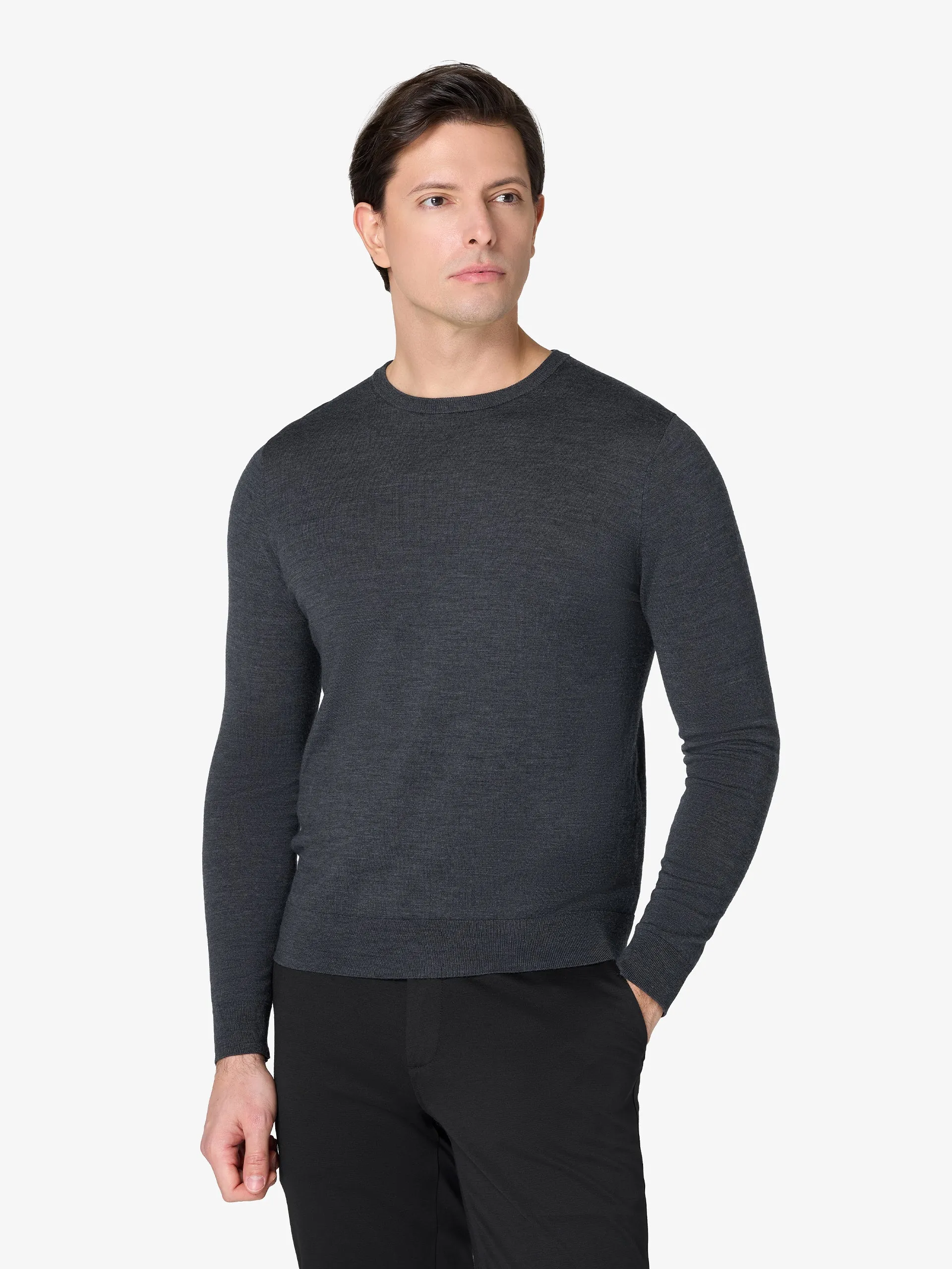 xSweater Crewneck Light-weight - Mid-Grey sold by xSuit