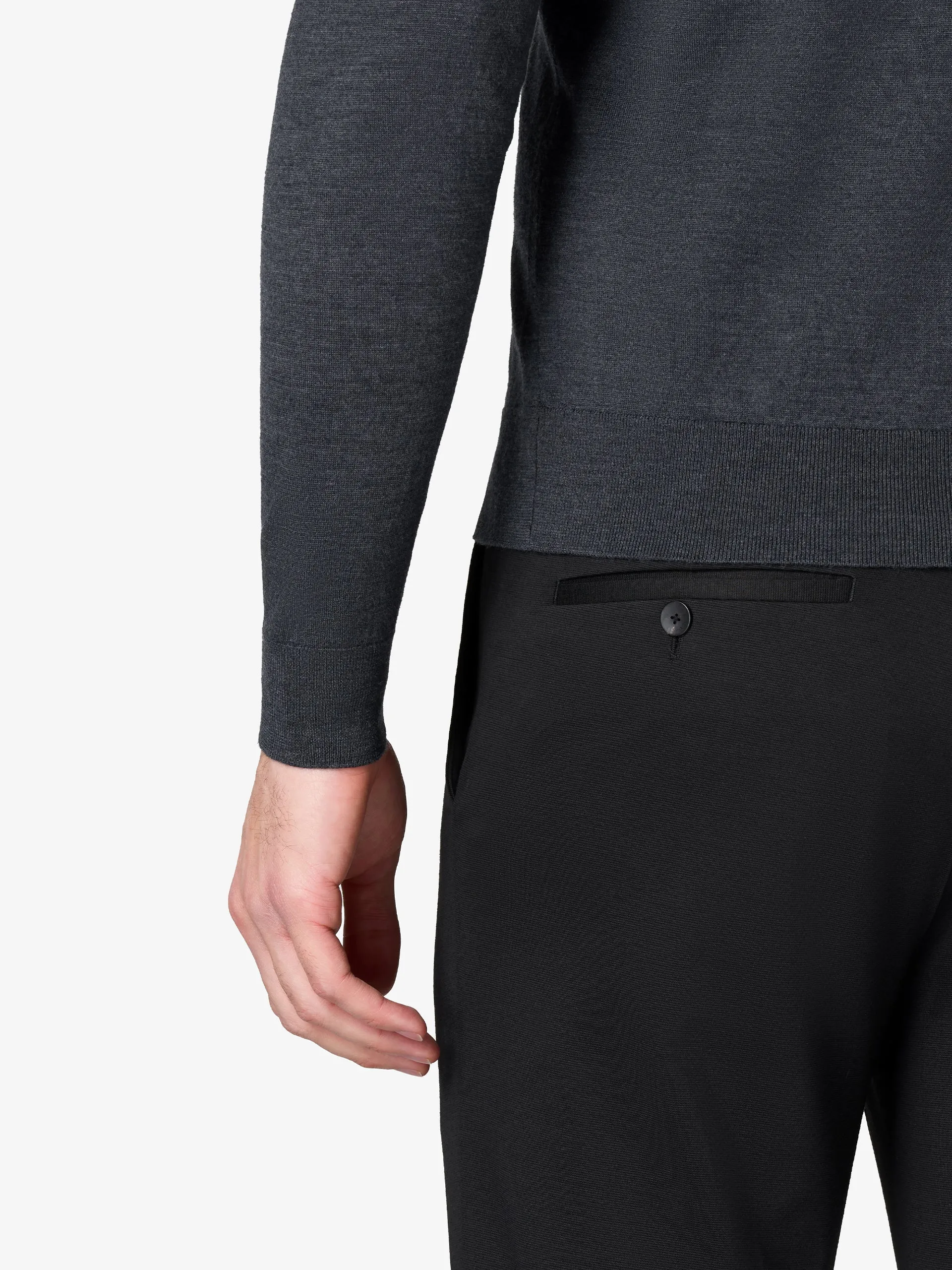 xSweater Crewneck Light-weight - Mid-Grey sold by xSuit product image thumbnail 4