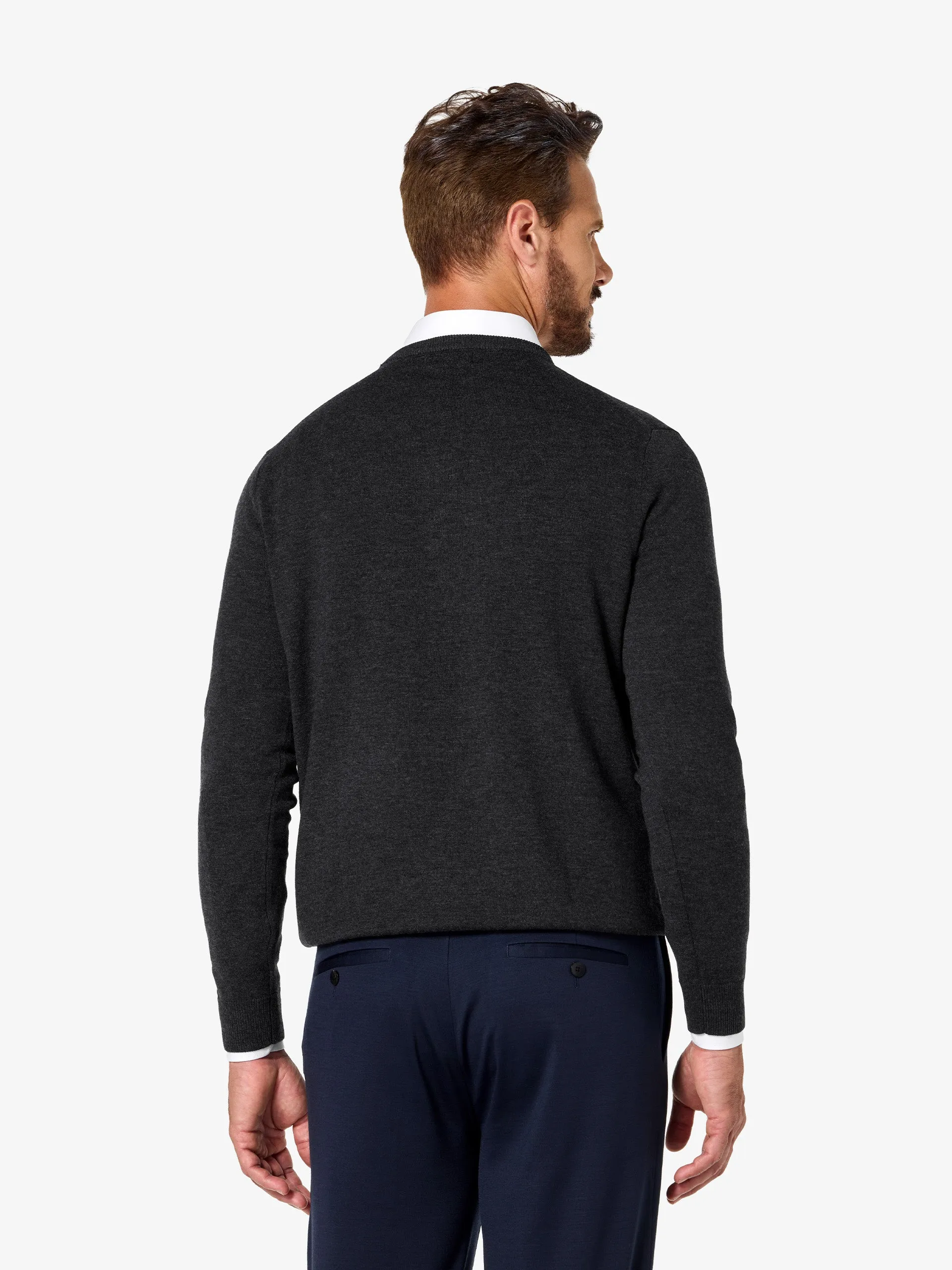 xSweater Merino Crewneck - Charcoal sold by xSuit product image thumbnail 5