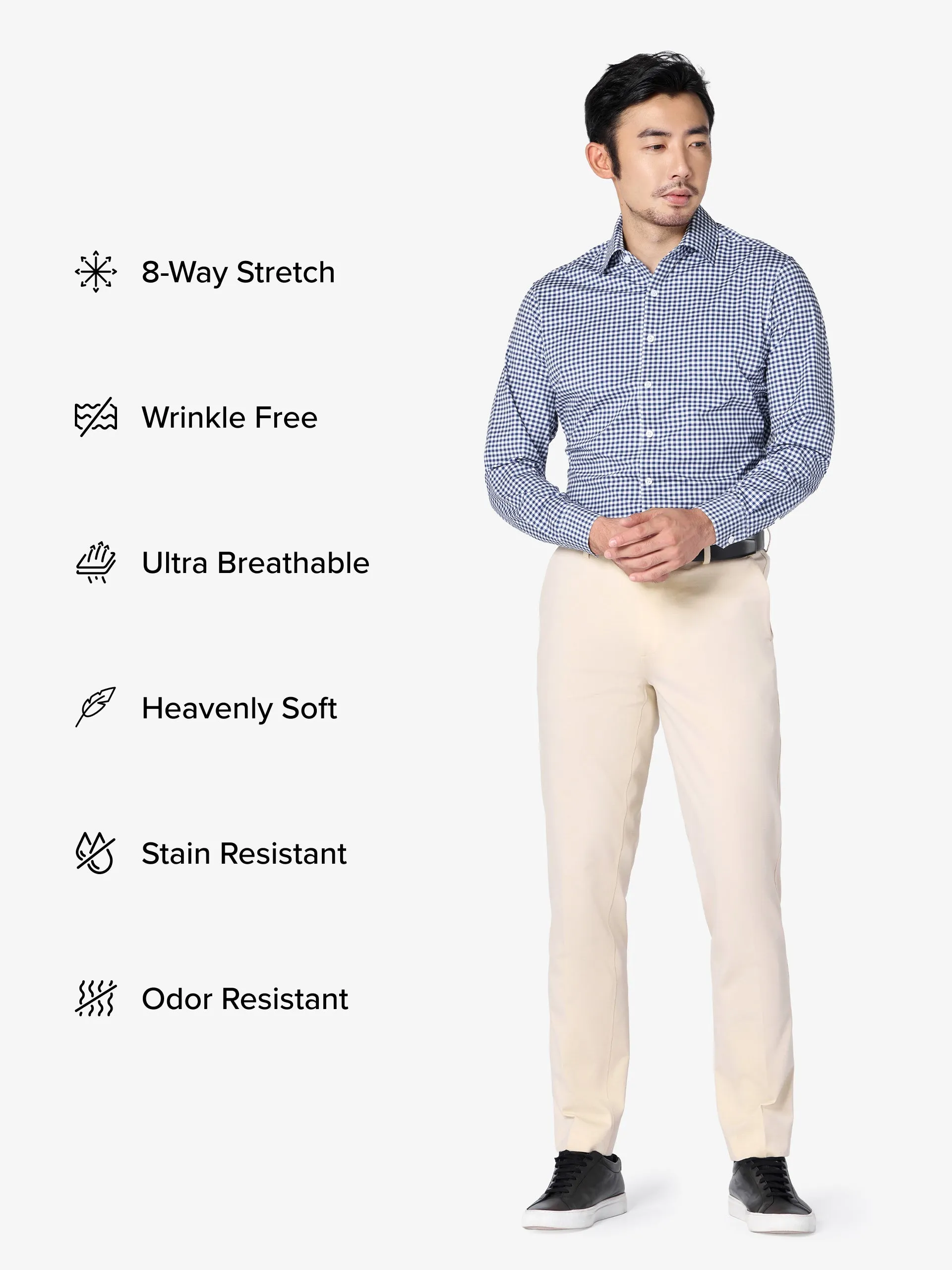 xShirt 5.0 - Blue Gingham sold by xSuit product image thumbnail 2