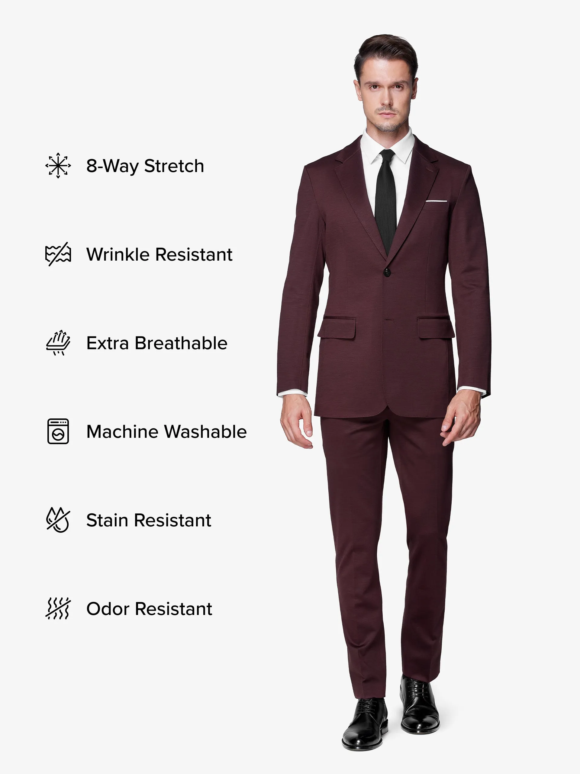 xSuit 5.0 - Burgundy sold by xSuit product image thumbnail 2