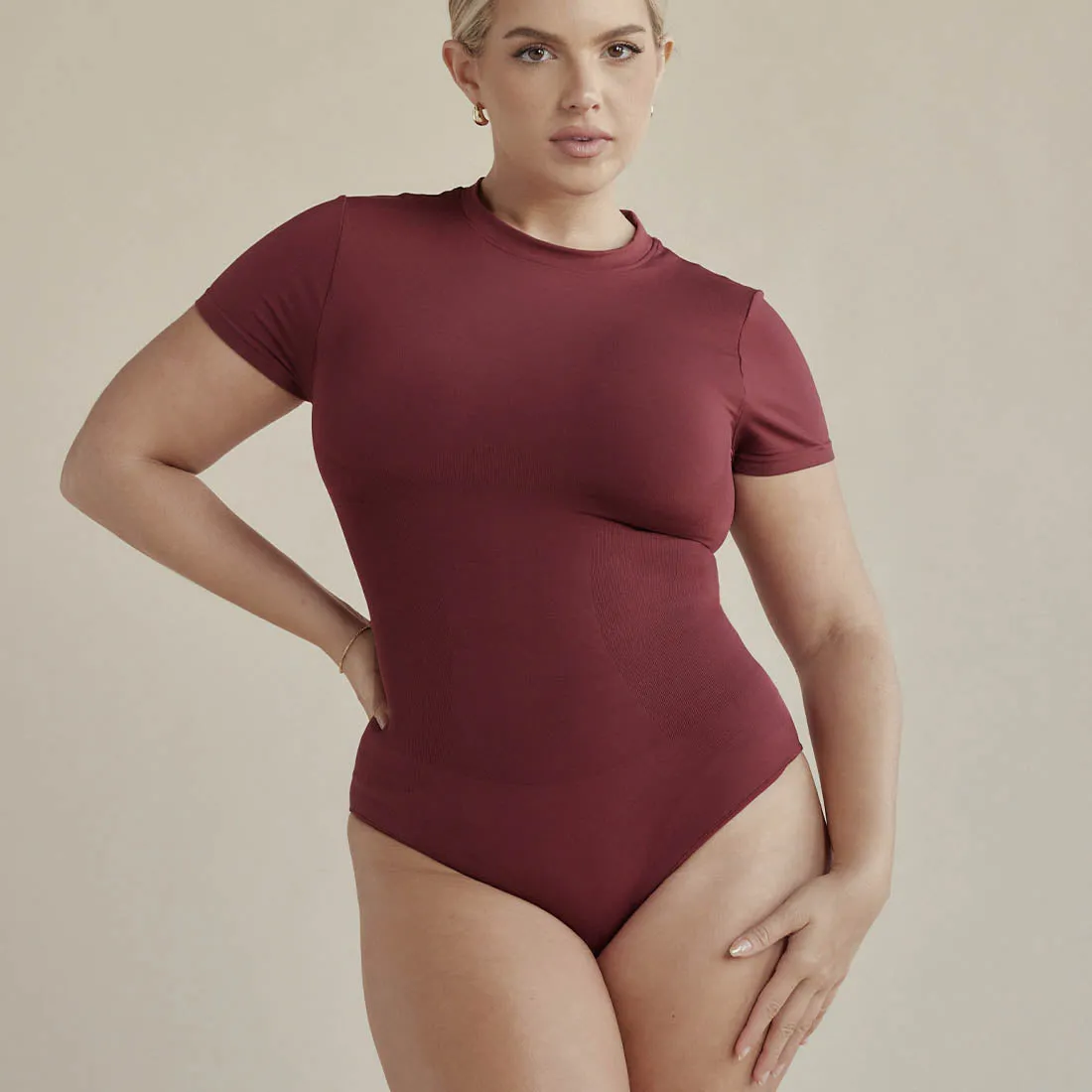Butter Sculpt® Tee Seamless Shapewear Bodysuit sold by Pinsy product image thumbnail 5