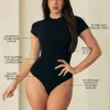 Butter Sculpt® Tee Seamless Shapewear Bodysuit sold by Pinsy