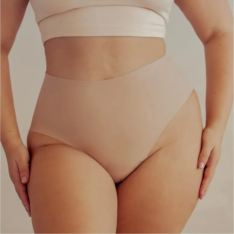 High-Waist Seamless Hipster Panty sold by Pinsy