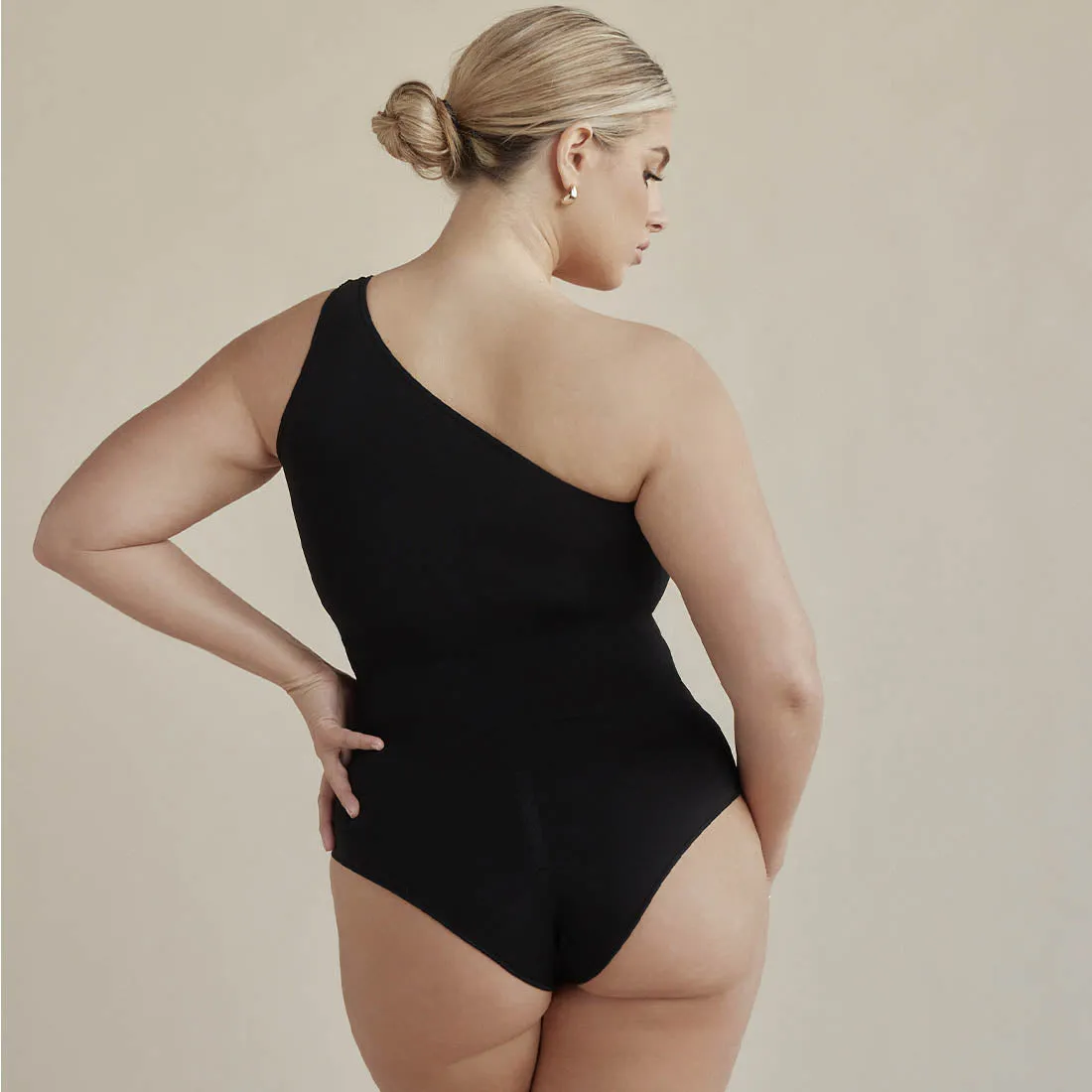 One Shoulder Butter Sculpt® Seamless Shapewear Bodysuit sold by Pinsy product image thumbnail 5