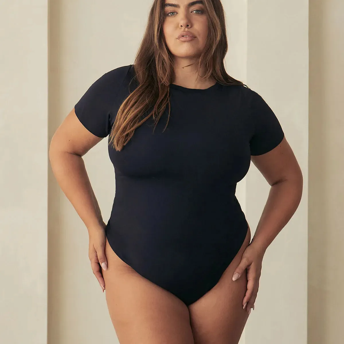 Hourglass Tee Shapewear Bodysuit sold by Pinsy product image thumbnail 3