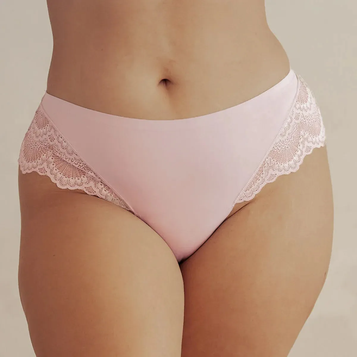 Mid-Waist Lace Hipster Panty sold by Pinsy product image thumbnail 3