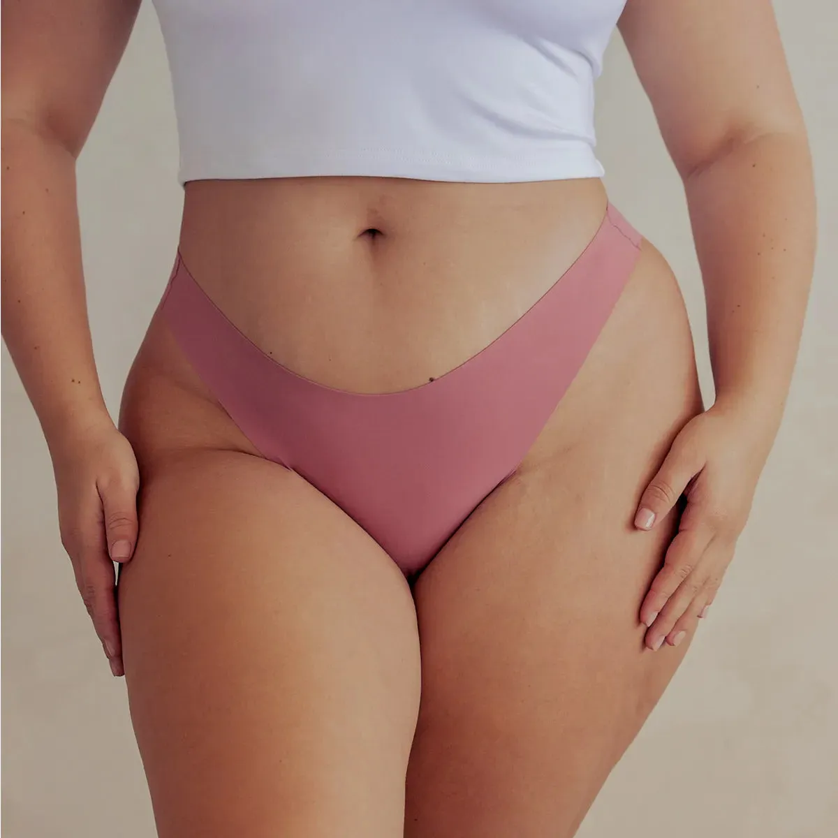 Mid-Waist Seamless Hipster Panty sold by Pinsy product image thumbnail 4