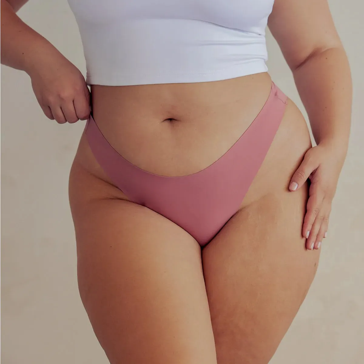 Mid-Waist Seamless Hipster Panty sold by Pinsy product image thumbnail 3