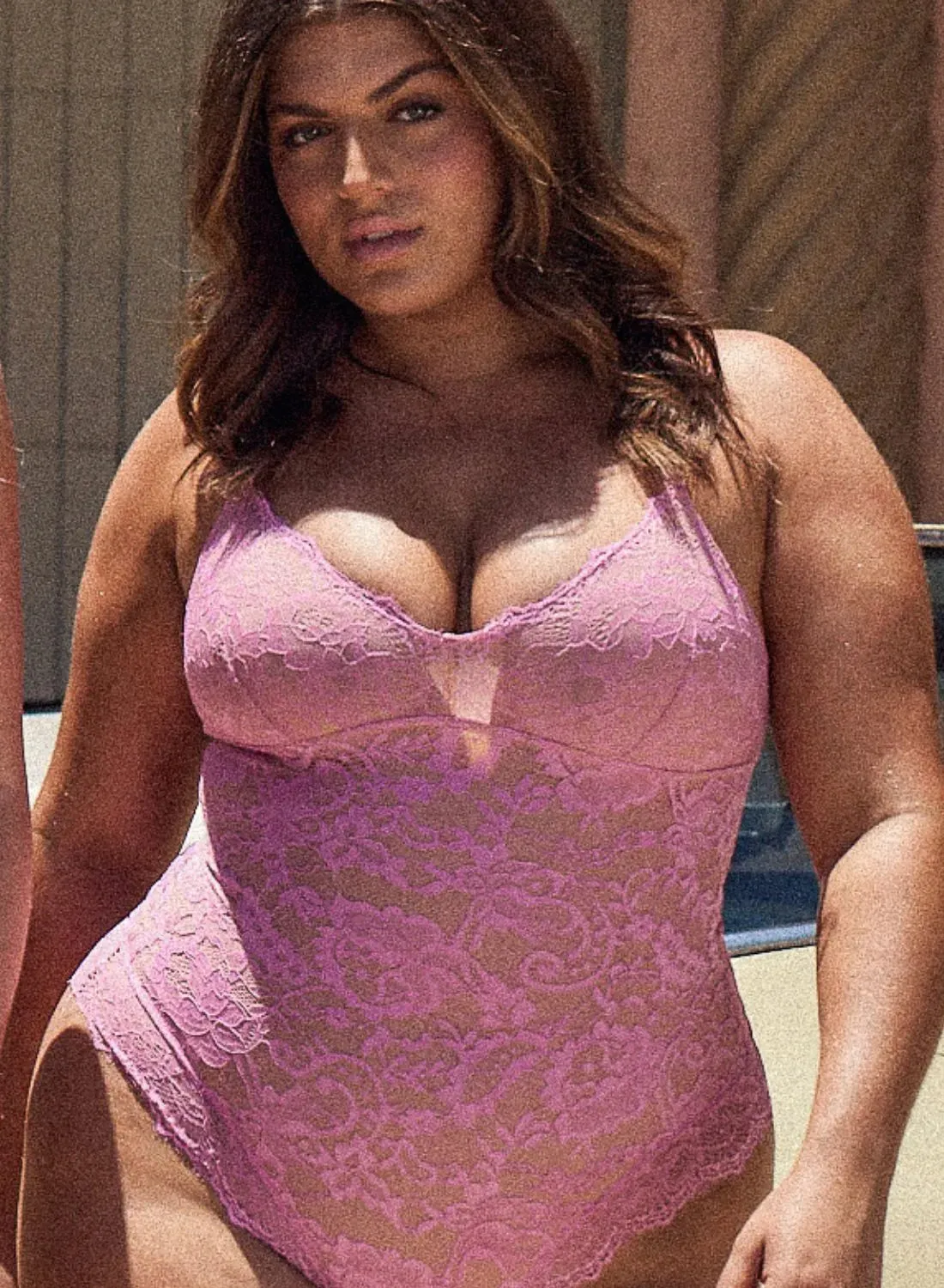 Shaping Lace Shapewear Bodysuit sold by Pinsy product image thumbnail 3