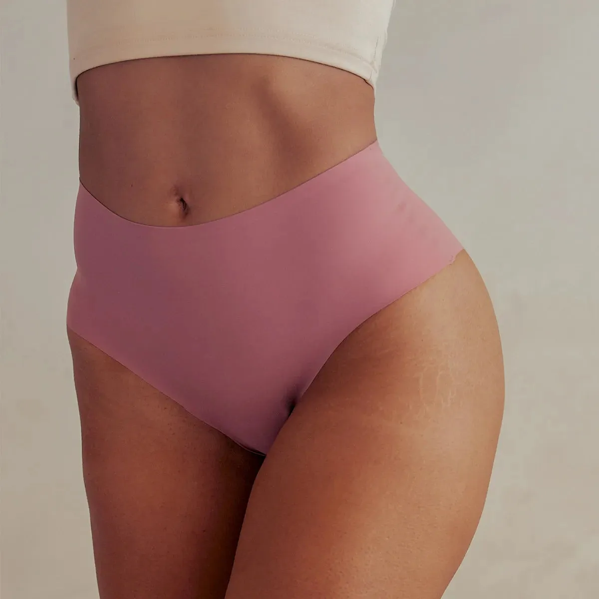 High-Waist Seamless Hipster Panty sold by Pinsy product image thumbnail 5