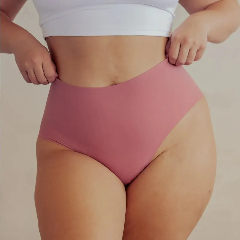 High-Waist Seamless Hipster Panty sold by Pinsy