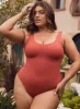 Scoop Tank Hourglass Shapewear Cheeky Bodysuit sold by Pinsy