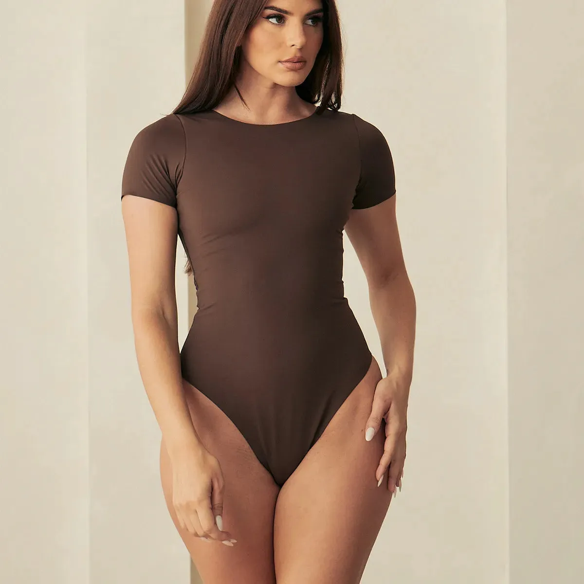 Hourglass Tee Shapewear Bodysuit sold by Pinsy product image thumbnail 3