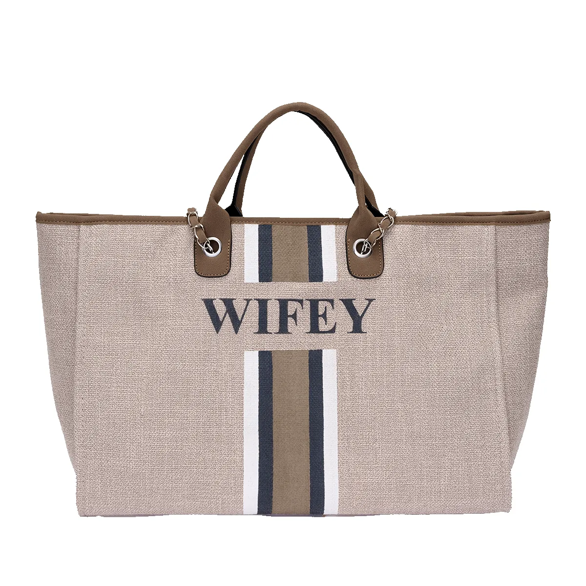 The Lily Canvas Jumbo - Soft Fawn - WIFEY sold by Lily and Bean