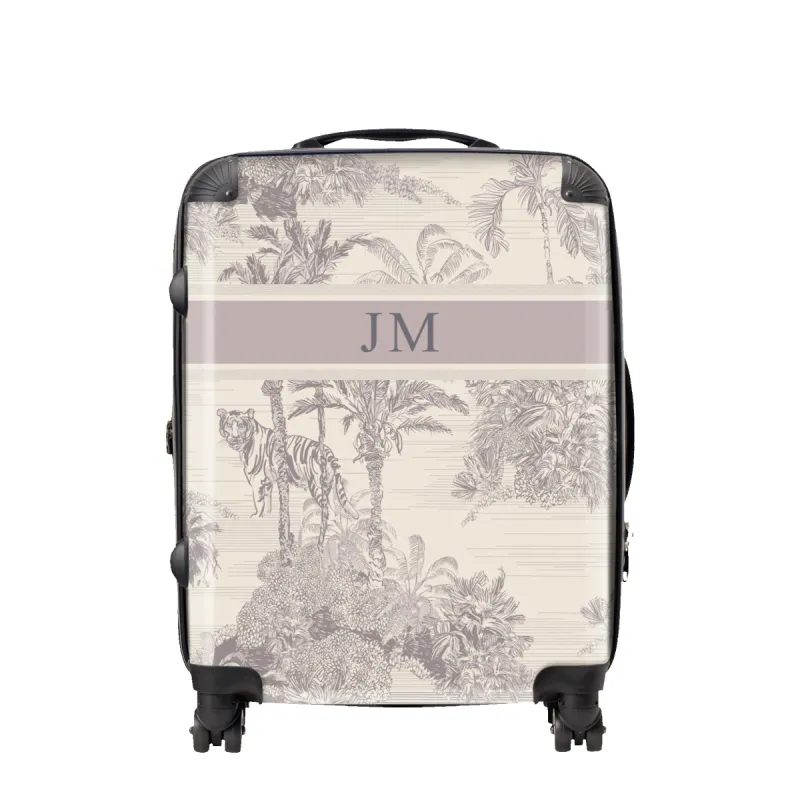 Isabella Indian Grey Luggage sold by Lily and Bean