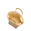 L&B Starry Straw Shopper sold by Lily and Bean
