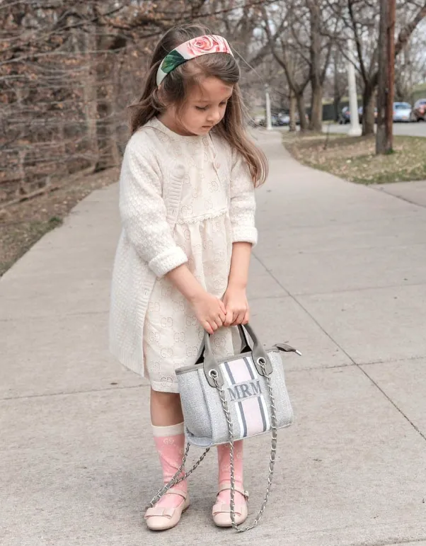 The Lily Canvas Mini - French Grey - Design Your Own sold by Lily and Bean product image thumbnail 3