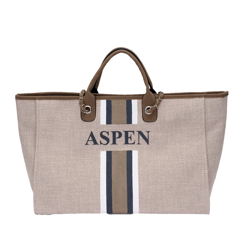 The Lily Canvas Jumbo - Soft Fawn - ASPEN sold by Lily and Bean