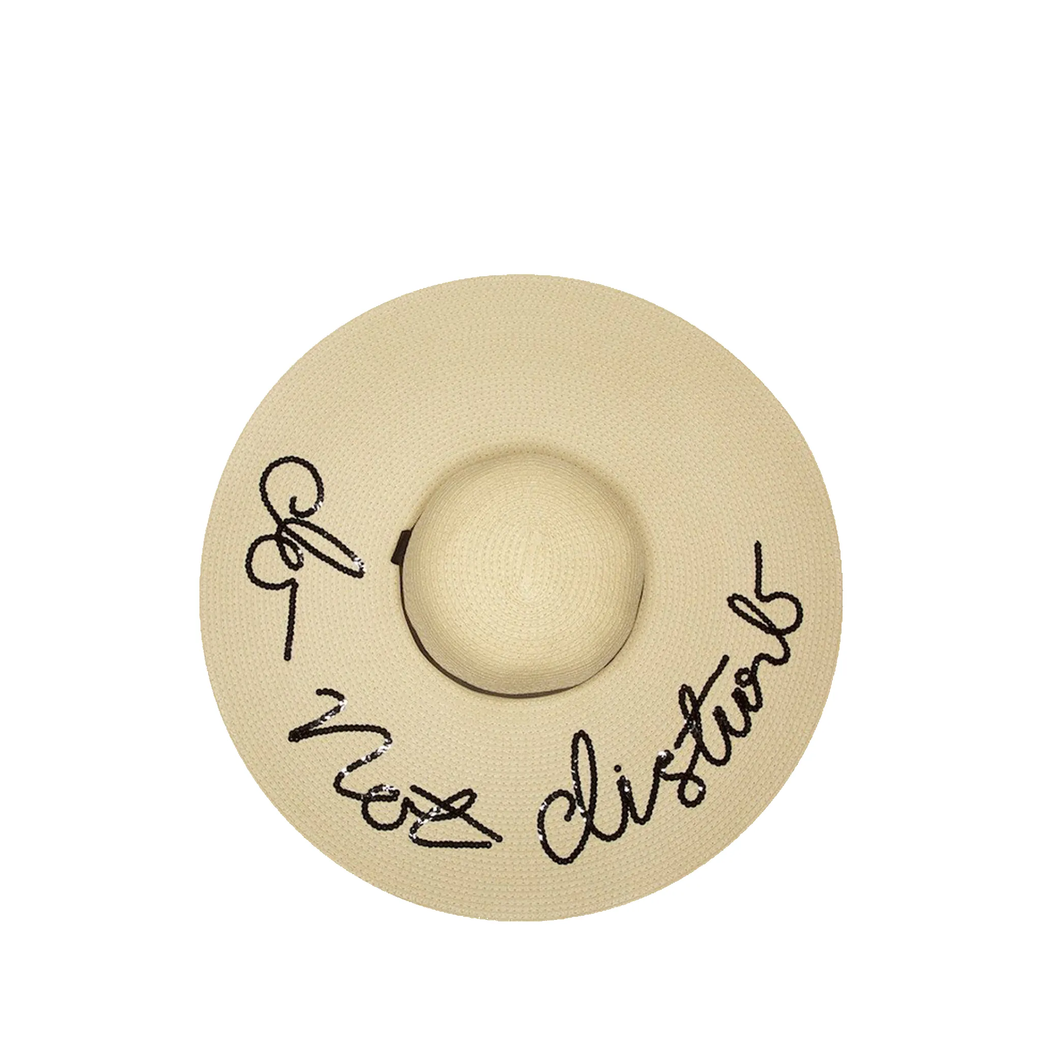 Lily & Bean Floppy any quote hat with silk band. sold by Lily and Bean product image thumbnail 4