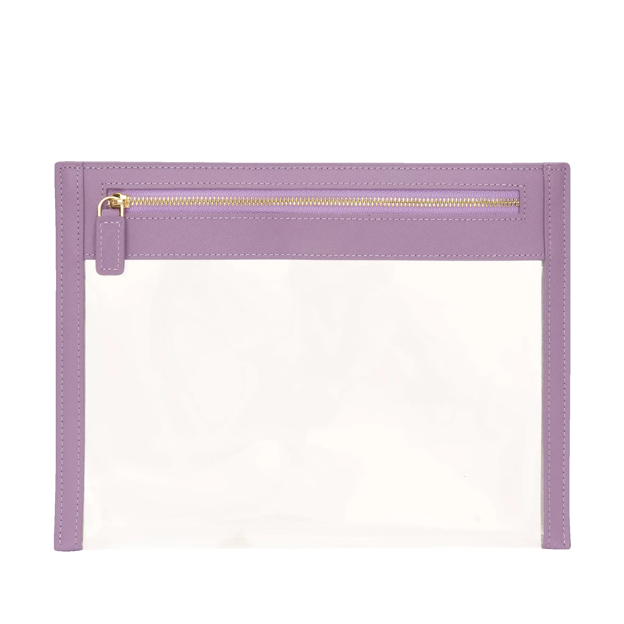 L&B Clear Travel Pouch - Lilac sold by Lily and Bean