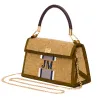 Lily & Bean Delicate Chain Straw Shopper Mini Version sold by Lily and Bean