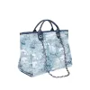 The Lily Canvas Medium - Tropical Blue - Initials Only sold by Lily and Bean