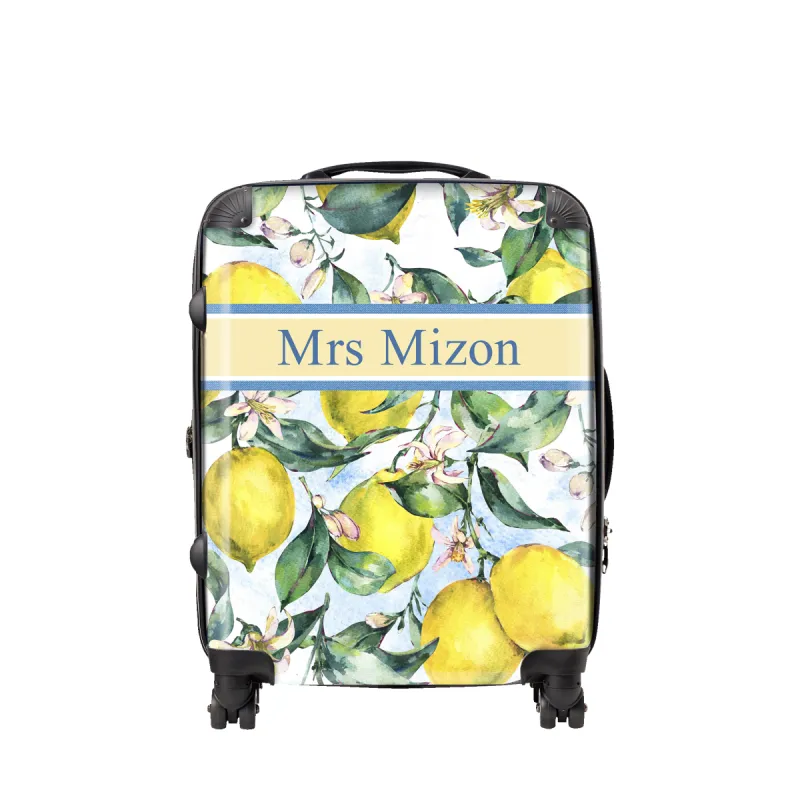 When Life Gives You Lemons Luggage sold by Lily and Bean