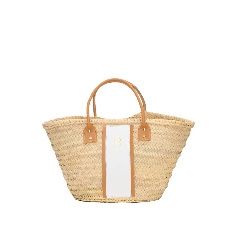 Annabel Straw Shopper sold by Lily and Bean