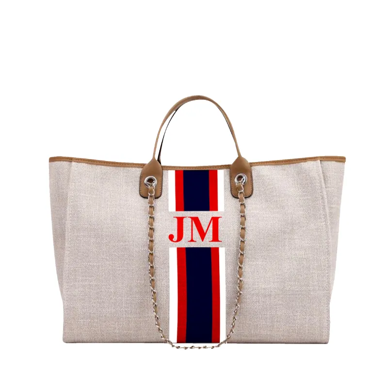 The Lily Canvas Jumbo - Soft Fawn - Design Your Own sold by Lily and Bean