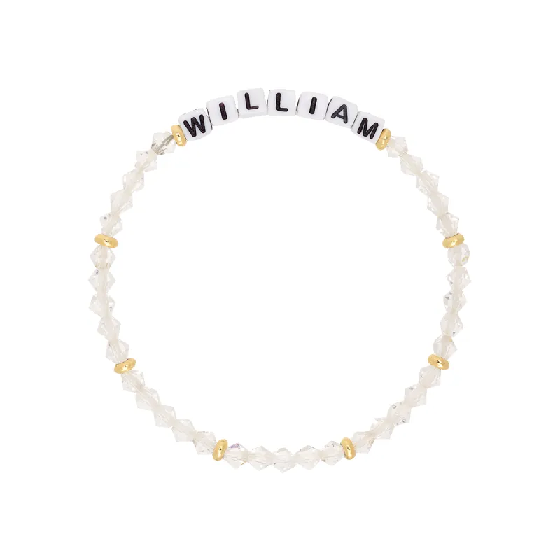 L&B White Bracelet sold by Lily and Bean