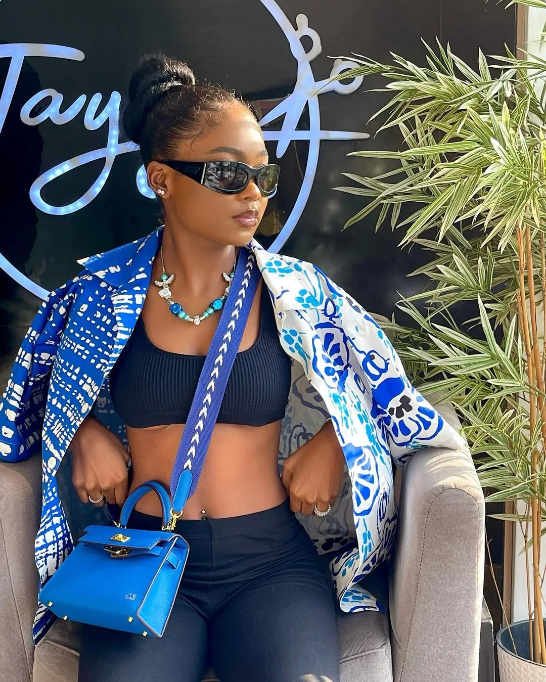 L&B Hettie Bag - Lightening Blue sold by Lily and Bean product image thumbnail 3