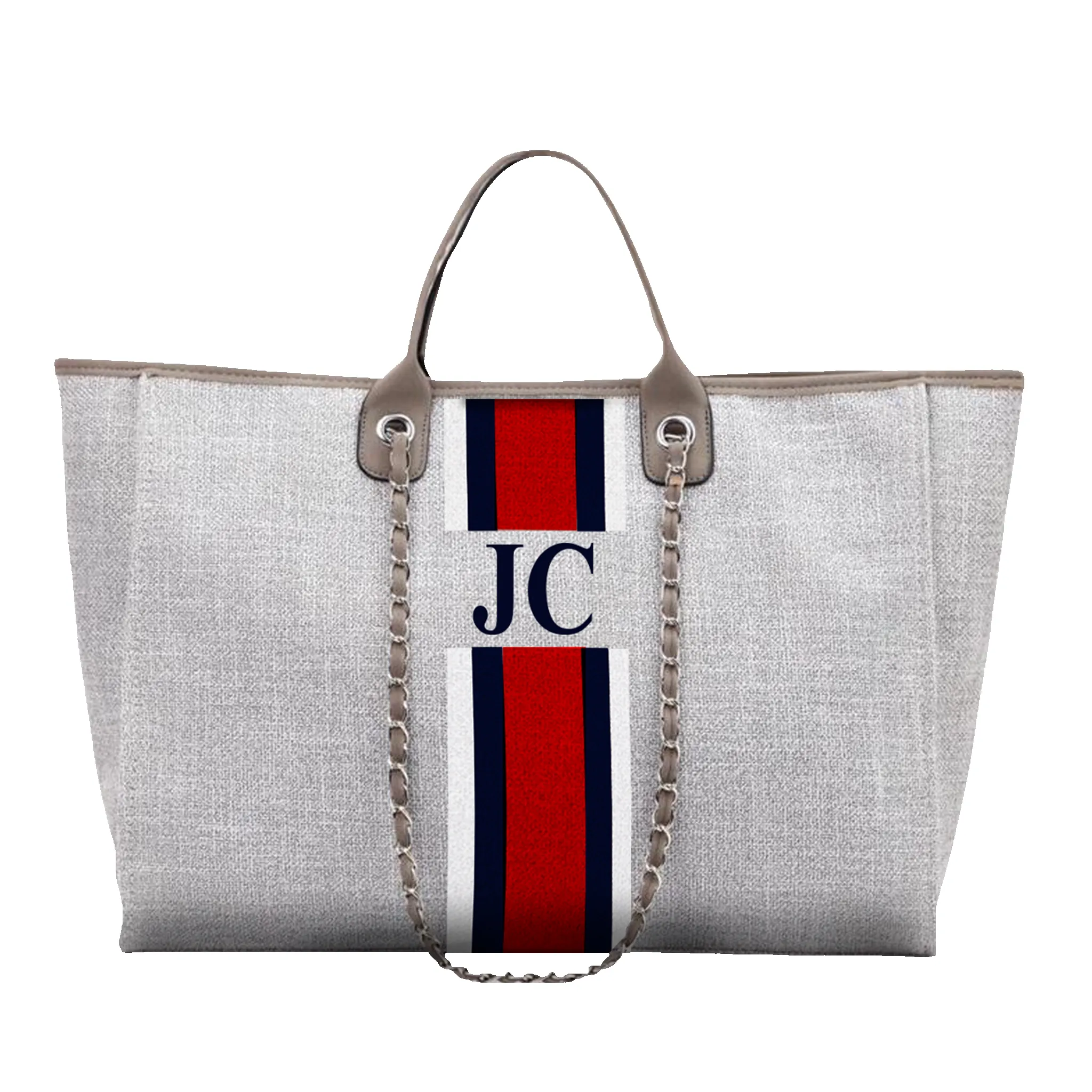 The Lily Canvas Jumbo - French Grey - Design Your Own sold by Lily and Bean product image thumbnail 2