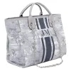 The Lily Canvas Medium - Tropical Grey sold by Lily and Bean