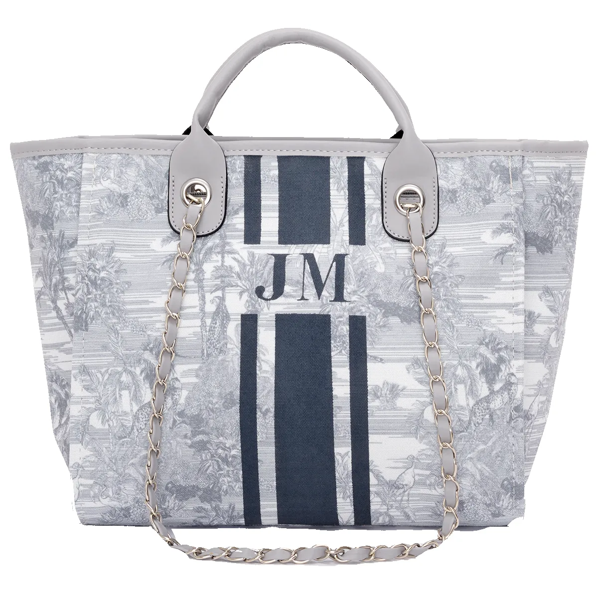 The Lily Canvas Medium - Tropical Grey sold by Lily and Bean