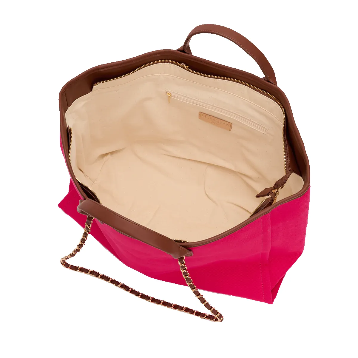 The Lily Fiery Neon Pink Tote and Ultimate Cosmetic Duo sold by Lily and Bean product image thumbnail 3