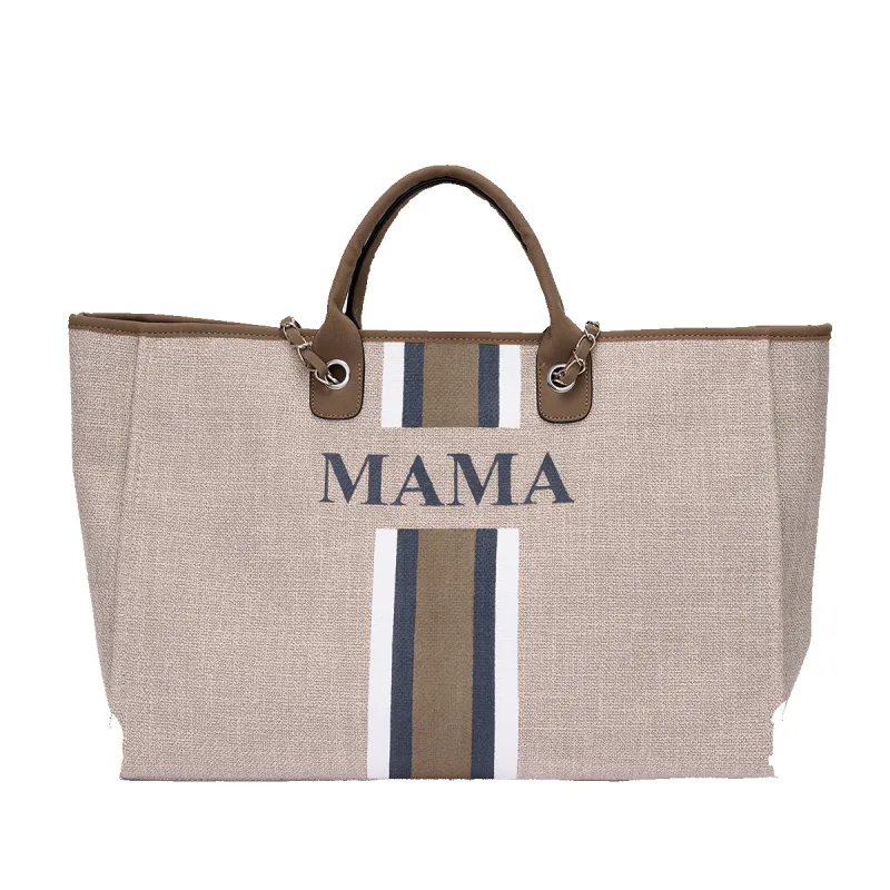 The Lily Canvas Jumbo - Soft Fawn - MAMA sold by Lily and Bean