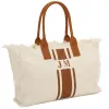 The Lily Fringe Tote - Cream and Tan sold by Lily and Bean