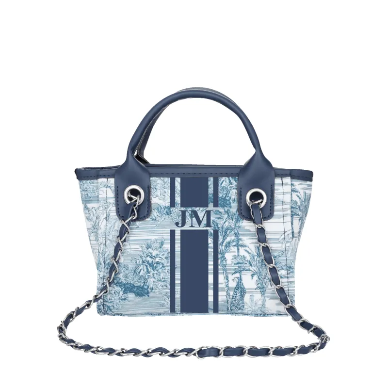 The Lily Canvas Mini - Tropical Blue sold by Lily and Bean