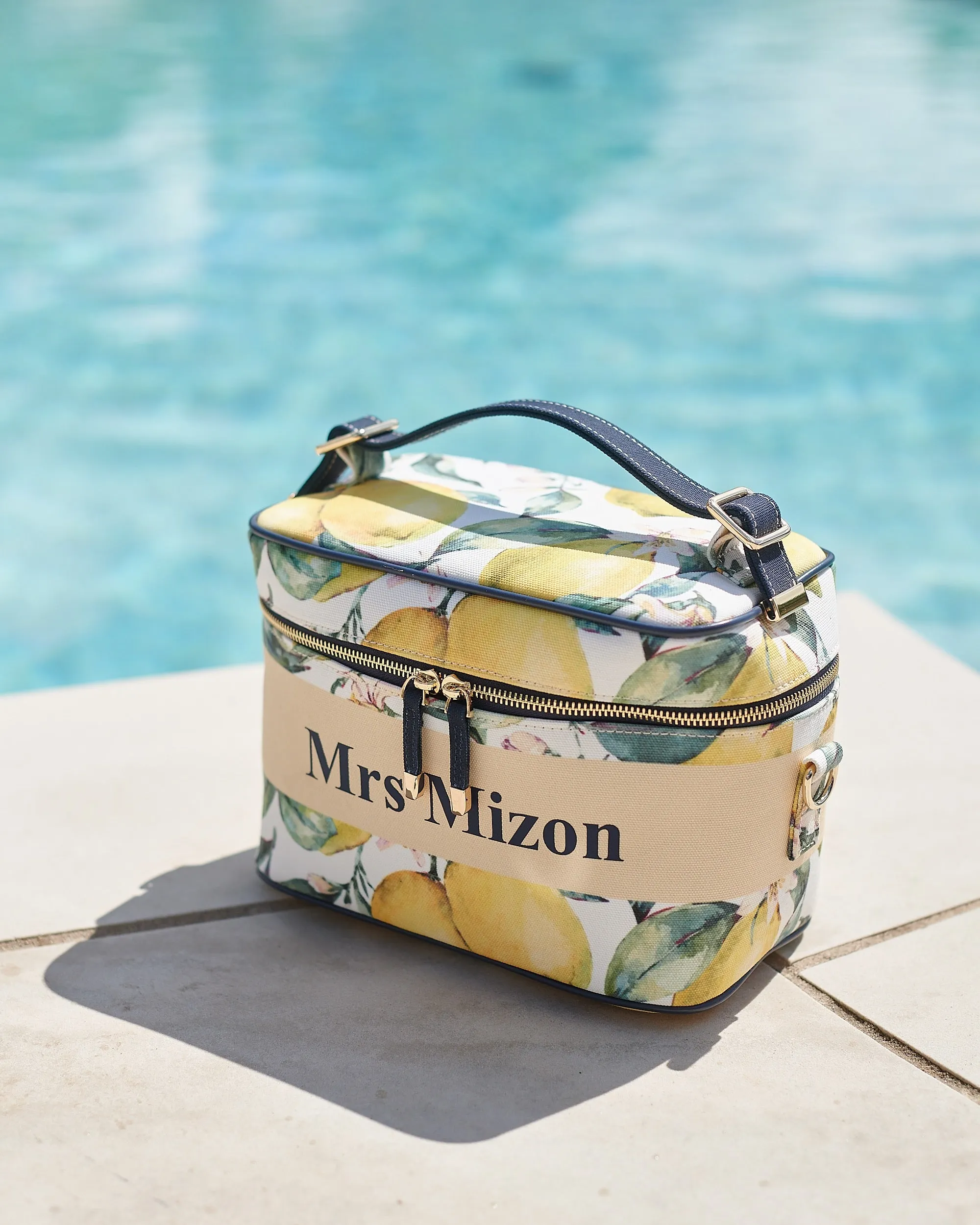 Zesty Cosmetic Bag sold by Lily and Bean product image thumbnail 2