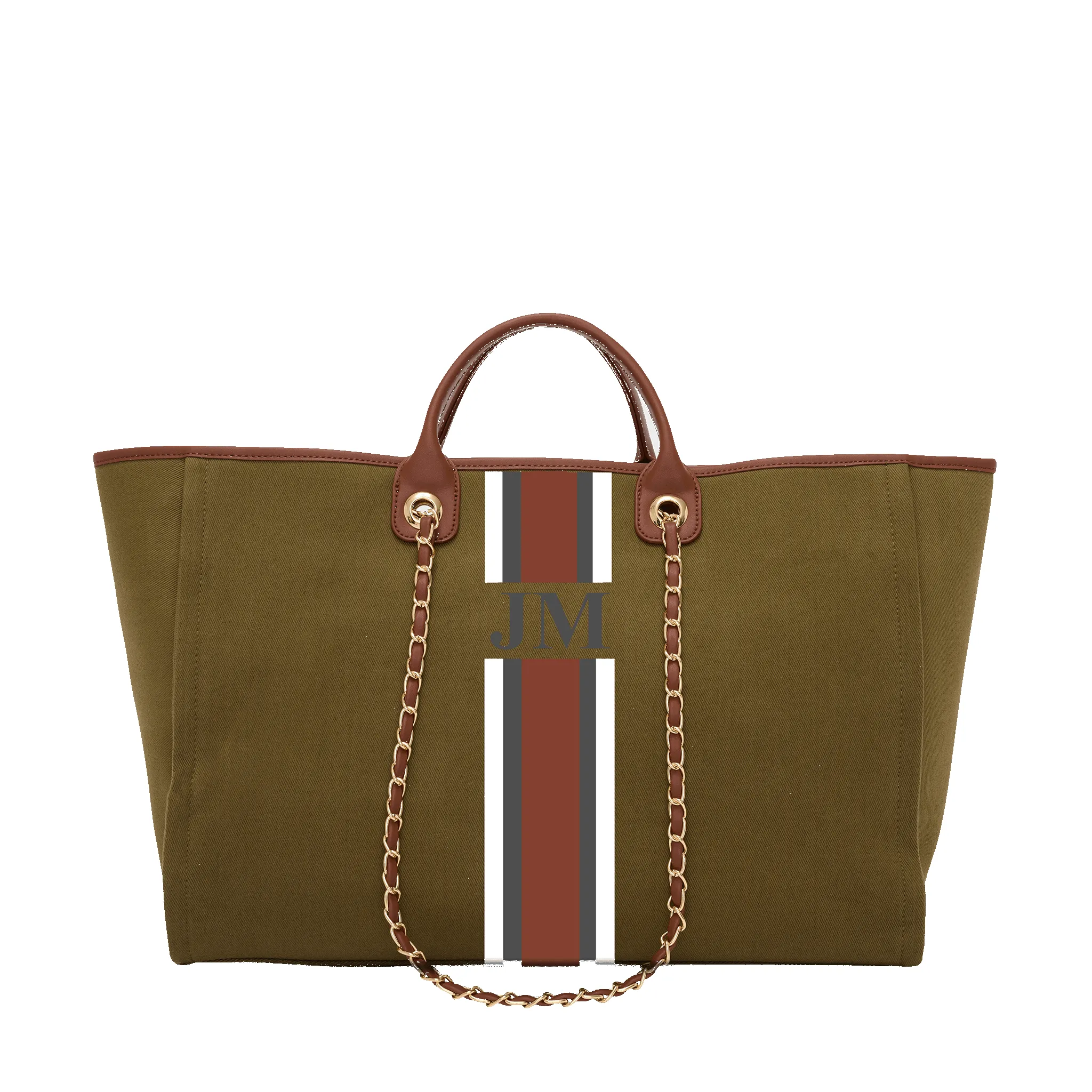 The Lily Canvas Jumbo - Forest Green - Design your Own sold by Lily and Bean