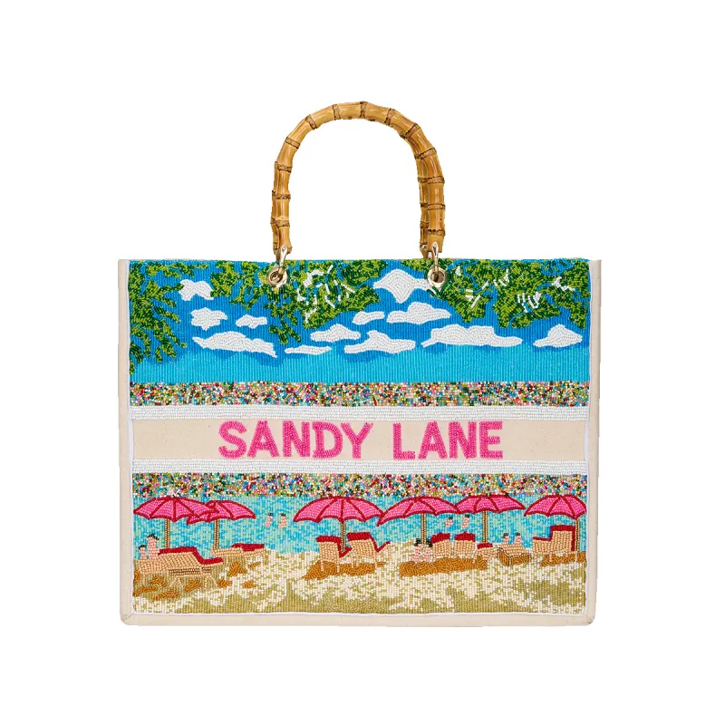 The Juliana Fully Bespoke Beaded Tote YOUR DESIGN sold by Lily and Bean